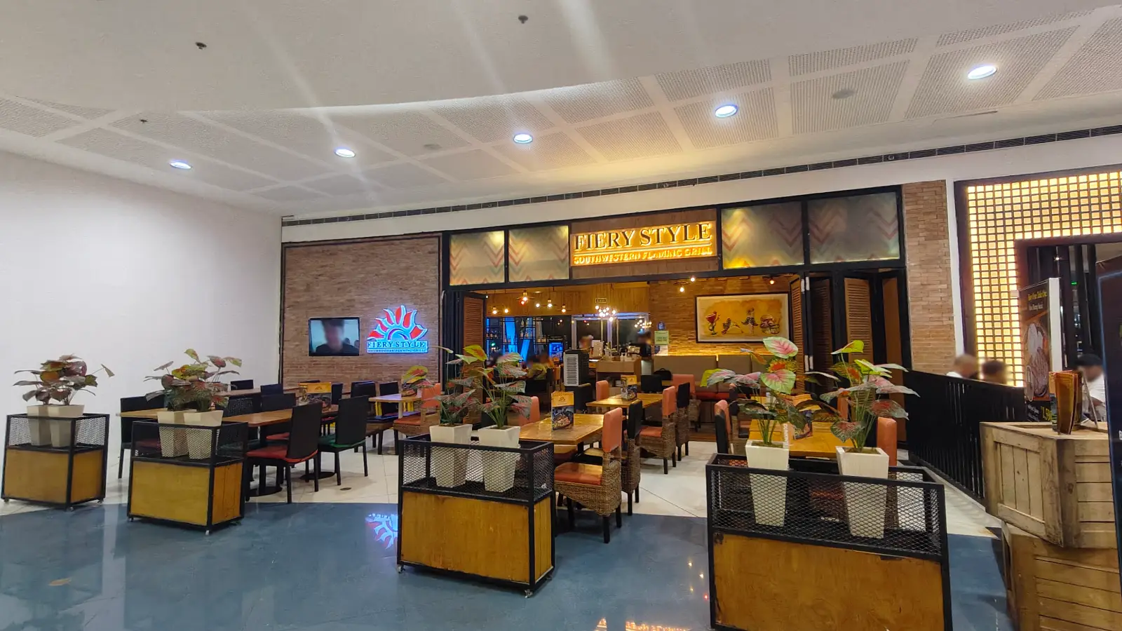 FIERY STYLE SOUTHWESTERN FLAMING GRILL in SM Mall of Asia